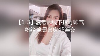 【1_3】浪老师线下指导帅气粉丝,全景套房4P淫交