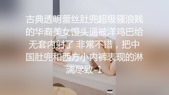 古典透明蕾丝肚兜超级骚浪贱的华裔美女馒头逼被洋鸡巴给无套内射了 非常不错，把中国肚兜和西方小内裤表现的淋漓尽致-1