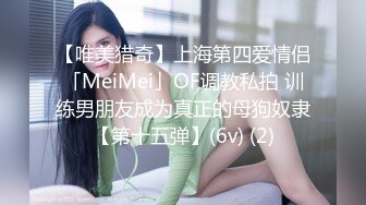 【唯美猎奇】上海第四爱情侣「MeiMei」OF调教私拍 训练男朋友成为真正的母狗奴隶【第十五弹】(6v) (2)