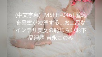 (中文字幕) [MSFH-046] 羞恥を興奮が凌駕する…お上品なインテリ美女の恥じらいお下品淫語 吉永このみ