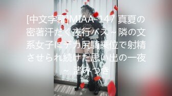 [中文字幕]MIAA-147 真夏の密著汗だく夜行バス～隣の文系女子にデカ尻騎乗位で射精させられ続けた思い出の一夜～ 渚みつき